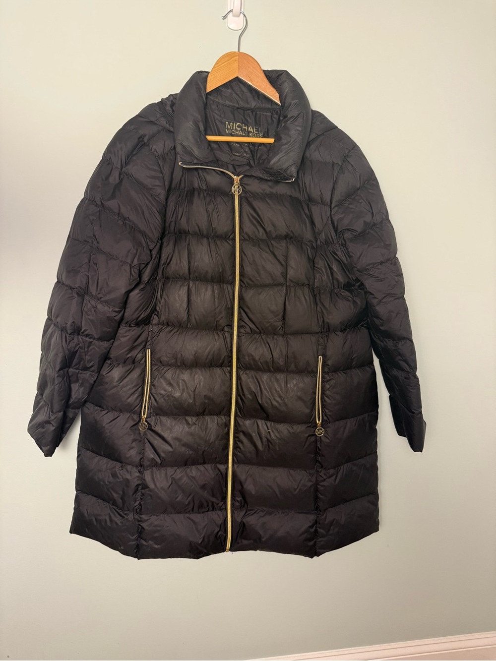 Michael Kors Women’s Black Puffer Coat Size 1X